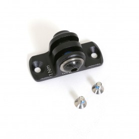 Pát Black Inc Combo Mount Adapter (Go Pro+đèn) Set