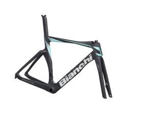 Sườn Bianchi Oltre Rc Disc Carbon Black/Celeste