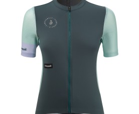 Áo nữ Campagnolo BS Race Woman Jersey - Green/Lillac