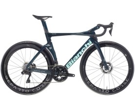Xe Bianchi Oltre RC 140th Dura Ace Di2,JJ - Inked dark Celeste/Carbon UD - CK16 Full Glossy