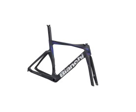 Sườn Bianchi Oltre Rc Disc Carbon XA - Graphite-Carbon / Blue / Violet-Alu Silver Full Matt