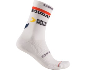 Vớ Castelli Rosso Corsa Pro 15 Socks Quikstep