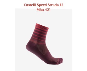 Vớ Castelli Speed Strada 12 Sock