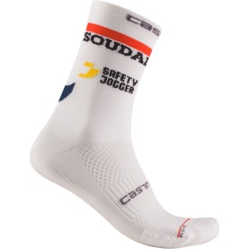 Vớ Castelli Rosso Corsa Pro 15 Socks Quikstep