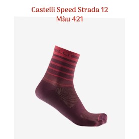 Vớ Castelli Speed Strada 12 Sock