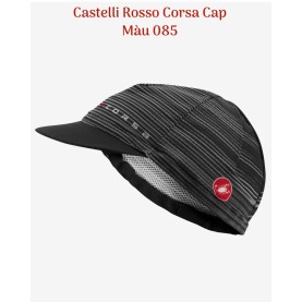 Nón vải Castelli Rosso Corsa Cap