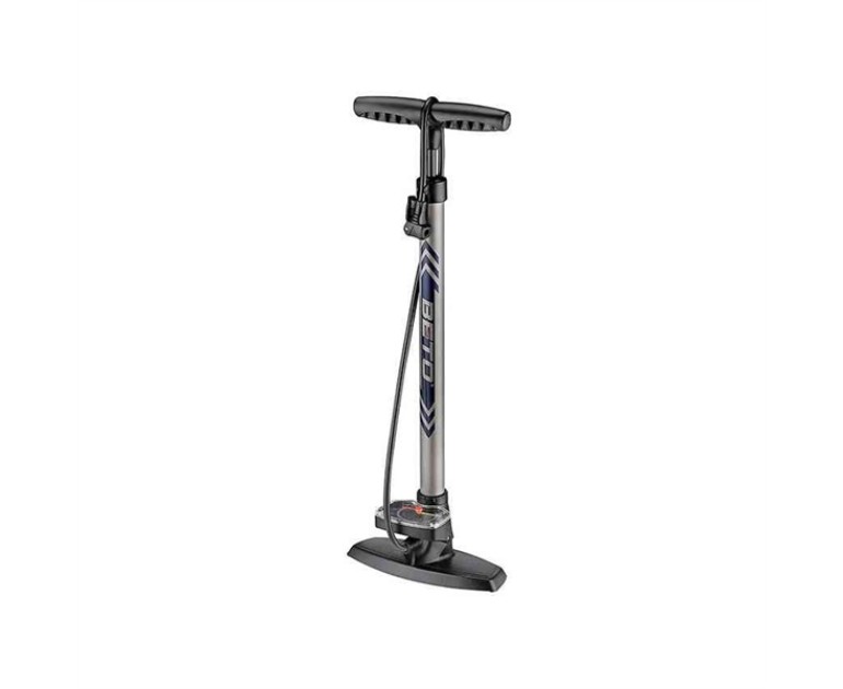 Ống bơm Beto Steel Floor Pump Black