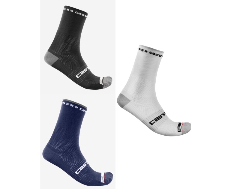 Vớ Castelli Rosso Corsa Pro 15 Sock