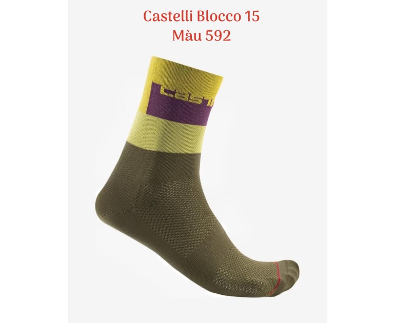Vớ Castelli Blocco 15 Sock