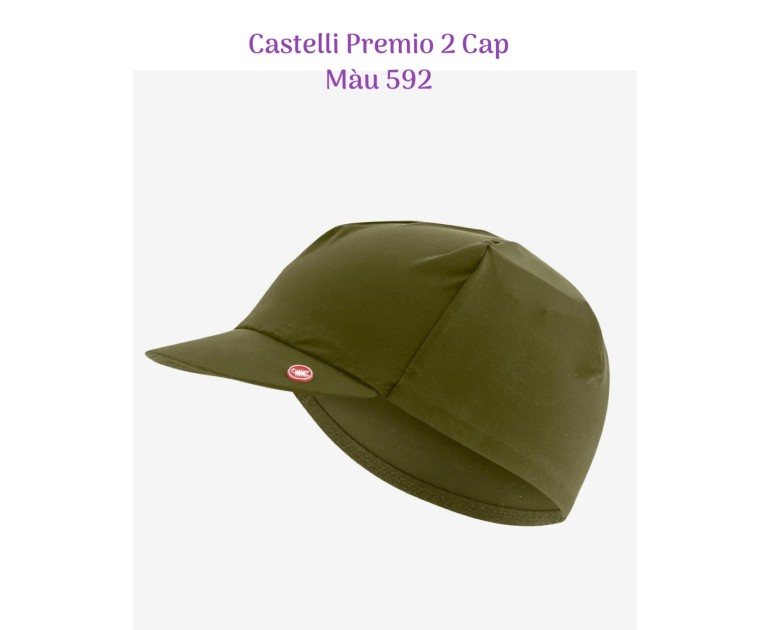 Nón vải Castelli Premio 2 Cap