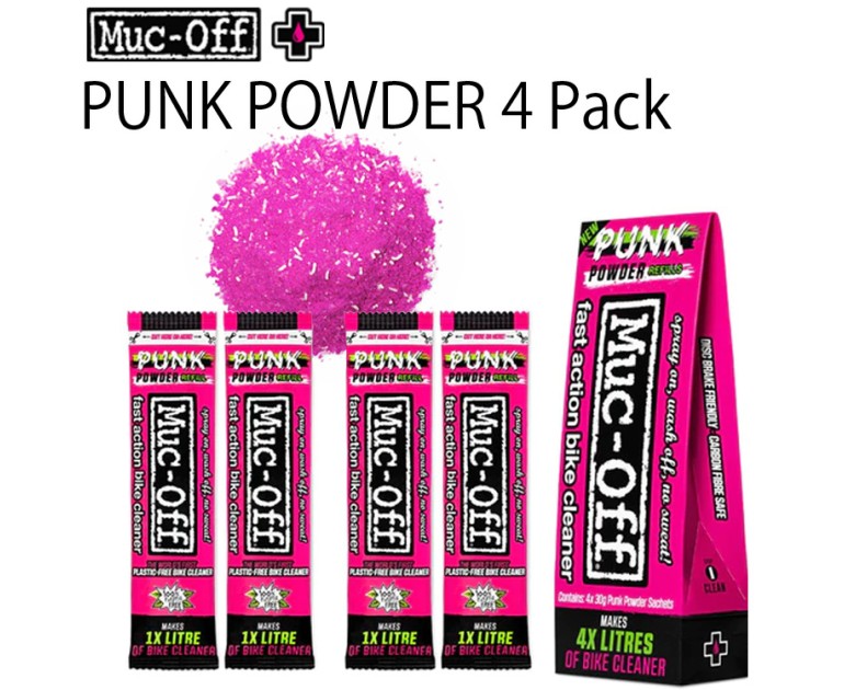 Bột pha rửa xe Muc-Off Punk Powder Bike Cleaner - 4 gói