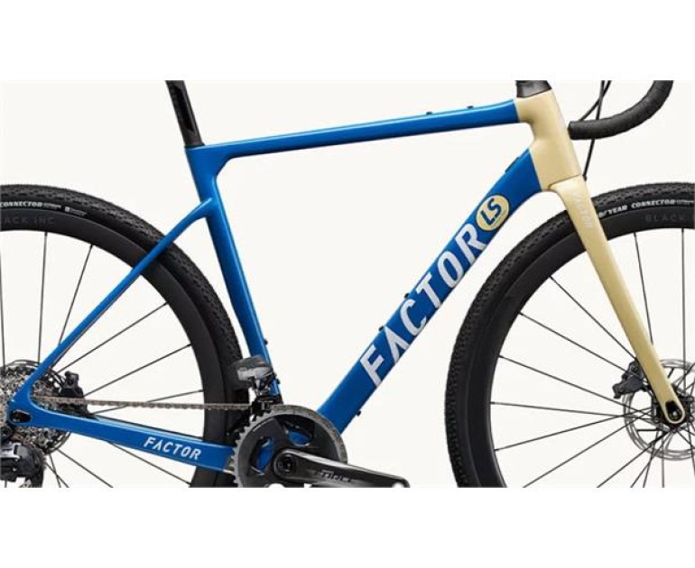 Sườn Factor LS Disc Vintage Blue Frameset